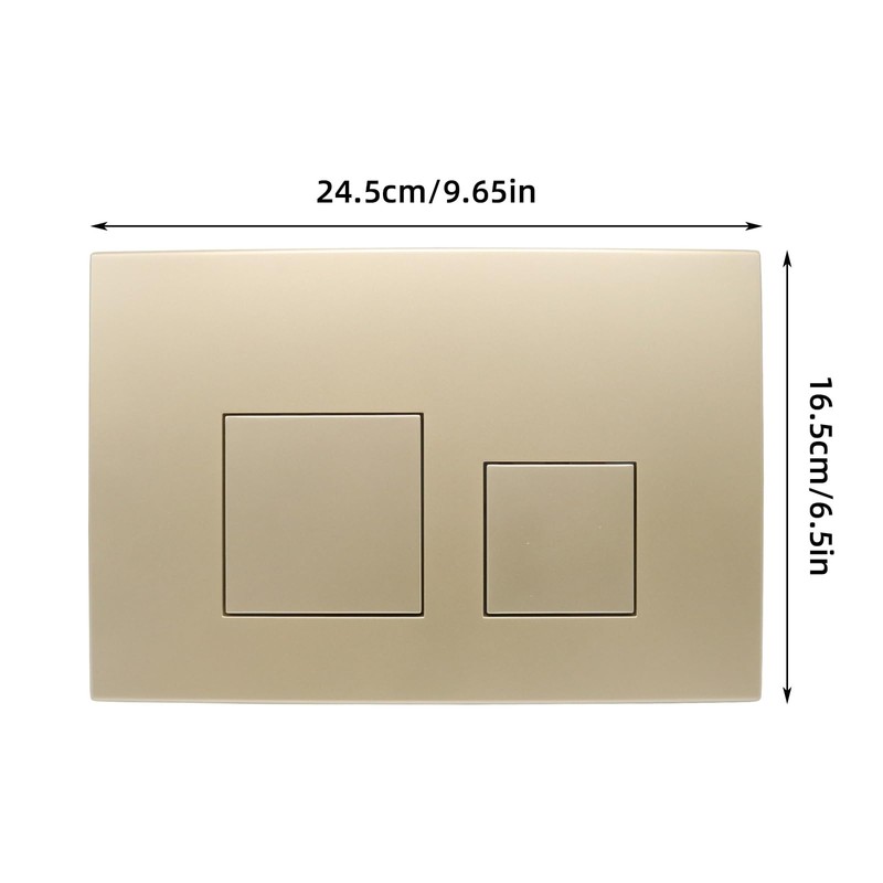 Acesome Toilet Actuator Plate Compatible with Geberit Sigma01 Sigma10 Sigma20