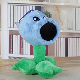 OZIF Ozkocak Plants Plush vs Blue ice Pea Plush Figure Toys, Shooter Plush Birthday, Hallowen Zombies Pea Decor Valentinas, Christmas, Super Gift(Blue Peashooter)