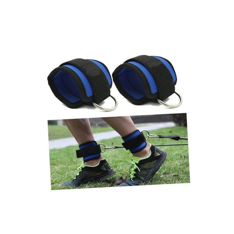 BESPORTBLE 2pcs Ankle Straps Set for Cable Kickback Adjustable d