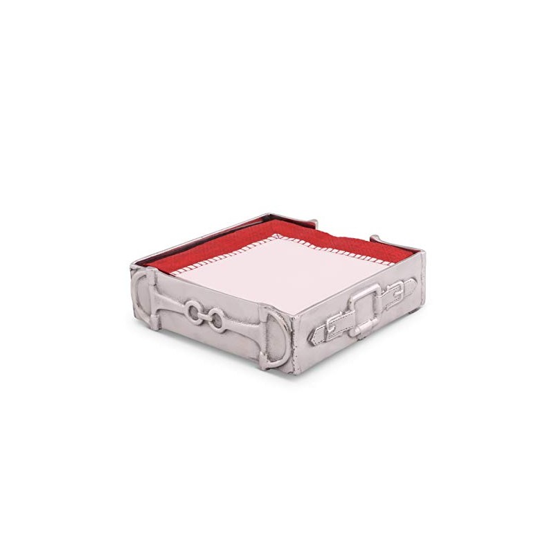 Arthur Court Designs Equestrian Luncheon Napkin Box by Arthur Court