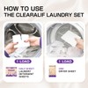 CLEARALIF All in One Laundry Detergent Sheets Kit, Lavender Scent,