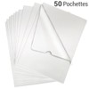 A4 Smooth Transparent Corner Pockets 120 microns Pack of 50