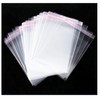 Cellophane Bag 5 x6.5 inch Clear Resealable Bags Plastic Self