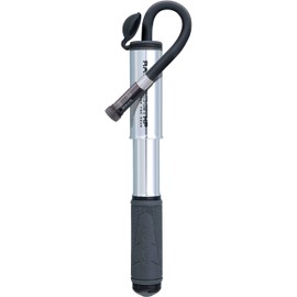 TOPEAK PPM12001 RaceRocket HP Racing Rocket HP, Silver, Small Lightweight Portable Pump for Road