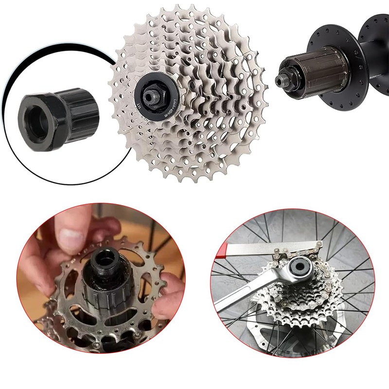 Nokwocy Pack of 2 Bicycle Sprocket Puller, Gear Puller, Cassette