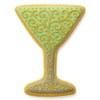 Martini Glass 4 Inch Cookie Cutter from The Cookie Cutter