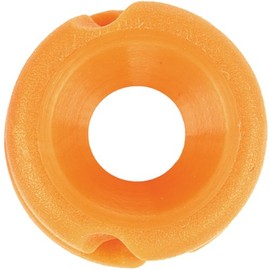 Pine Ridge Archery Feather Peep Sight, Made of Lightweight High-Impact Resin, 3/16" Aperture, Orange