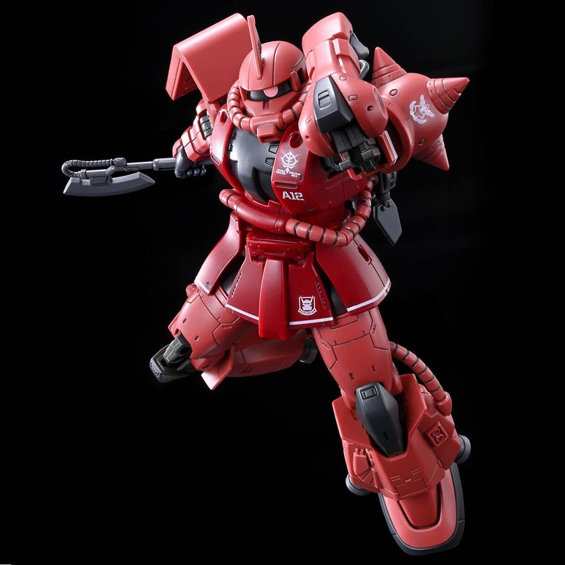 HG 1/144 Char Custom High Mobility Zaku II Color-Coded Plastic