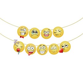 Smile Banner, Sad Banner,Angry Smile Banner for Party,Decorations,Happy,Angry,Kids,Home,Classroom,Bedroom