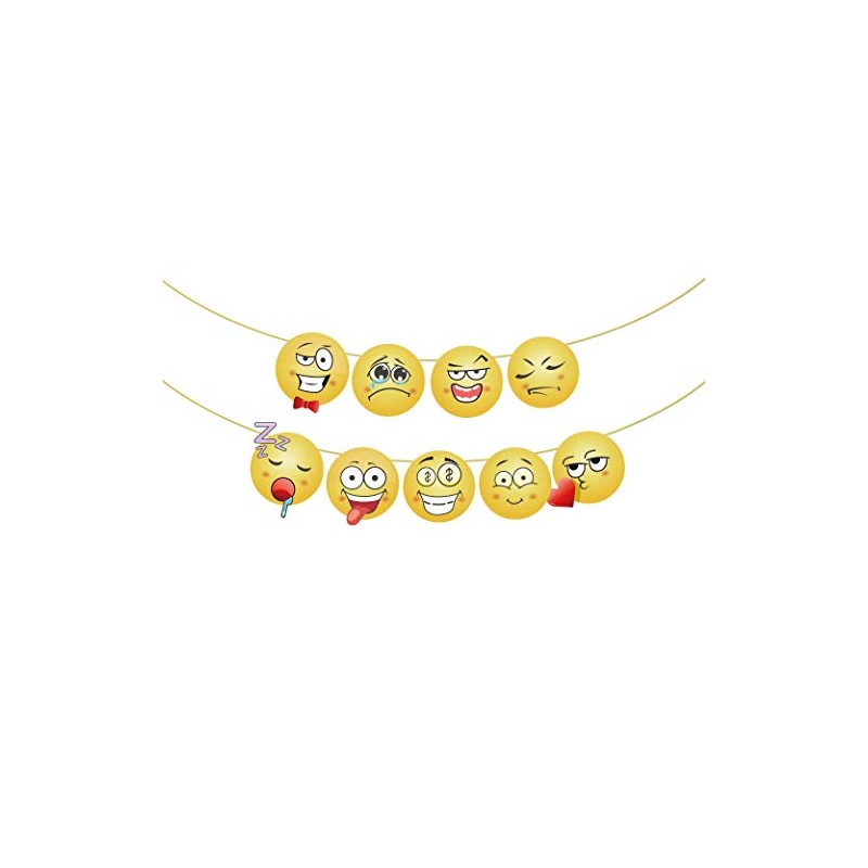 Smile Banner, Sad Banner,Angry Smile Banner for Party,Decorations,Happy,Angry,Kids,Home,Classroom,Bedroom