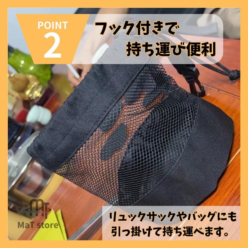 MaT store Golf Ball Case Golf Ball Pouch Mesh Storage