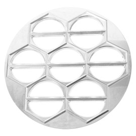 Luxshiny Dumpling Maker Aluminum Vareniki and Dumpling Mold Russian Vareniki Pelmeni Ravioli Metal Mold Dumplings Ravioli Vareniki Maker Machine Vareniki Ravioli Pierogi