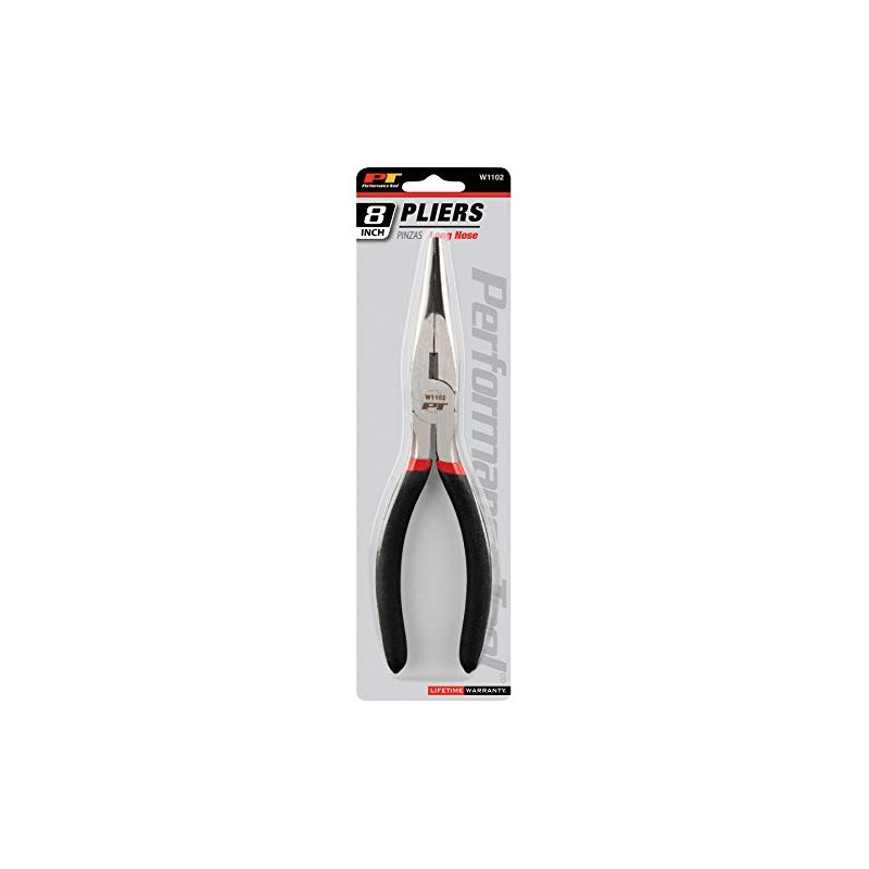 Performance Tool W1102 8-Inch Long Nose Pliers