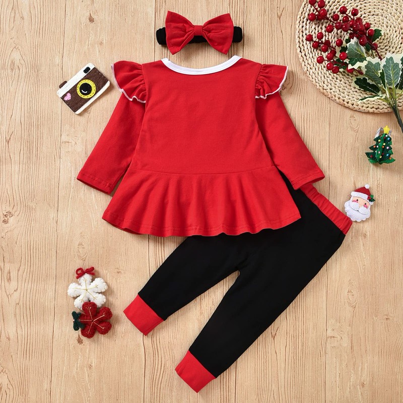 Conjunto de ropa de 3 piezas para otoño e invierno