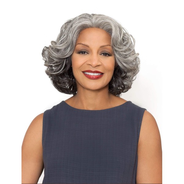 Foxy Silver (Esther) - Synthetic Lace Front Wig in 3T51