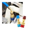 Ziciner R1234YF Quick Couplers Kit, R1234YF to R134A Conversion Kit,