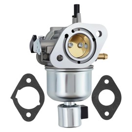Klmcarblab 15003-7081 Carburetor Fit for Kawasaki FH580V FH541V 19Hp 4 Cycle Engines Replaces 15004-7056 15003-7102 15003-7086 for John Deere X300 X300R X304 Carb with Fuel Pump