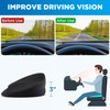 Qutool Wedge Cushion Car Memory Foam Seat Cushion Car Seat