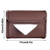 Car Napkin Holder - PU Leather Car Visor Tissue Dispenser