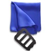 Freate Pocket Square, 100% Silk, Large, 13.8 x 13.8 inches
