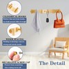Vanloory Coat Hook Rack, Wall Mounted Coat Rack with 6