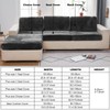 MIFXIN Couch Cushion Slipcover Sofa Cover Velvet Stretch Universal Wear-Resistant