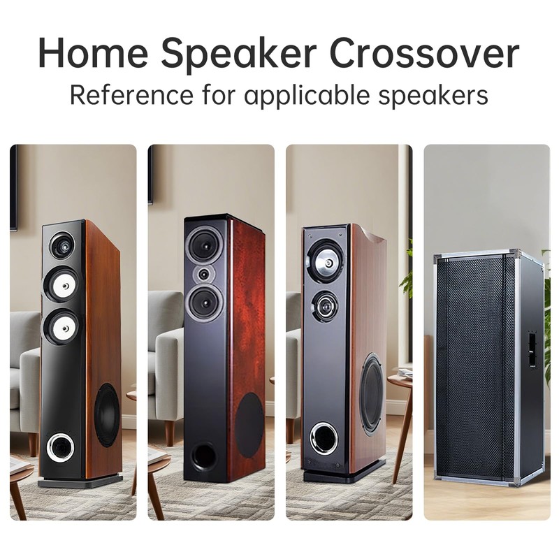 DriSentri 3 Way Crossover for Speaker, 250W 4-8 Ω Treble