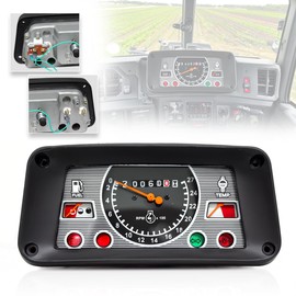 C5NN10849L Cluster Assembly Gauge Fits Ford Tractor 5000 2000 3000 3400 4000 4500 7000 EHPN10849A C7NN10849C - 1 Year Warranty (Counter Clockwise Rotation)