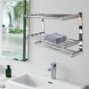 DNYSYSJ 3 Tier Bath Towel Bar Towel Rack, Bath Towel