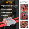 RVBOATPAT 60 PCS Wire Connectors Kit, 1 to 1 Inline