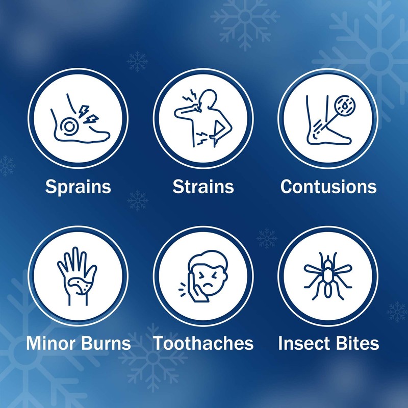 TenderGentle Instant Ice Packs for Injuries - 24 Pack of