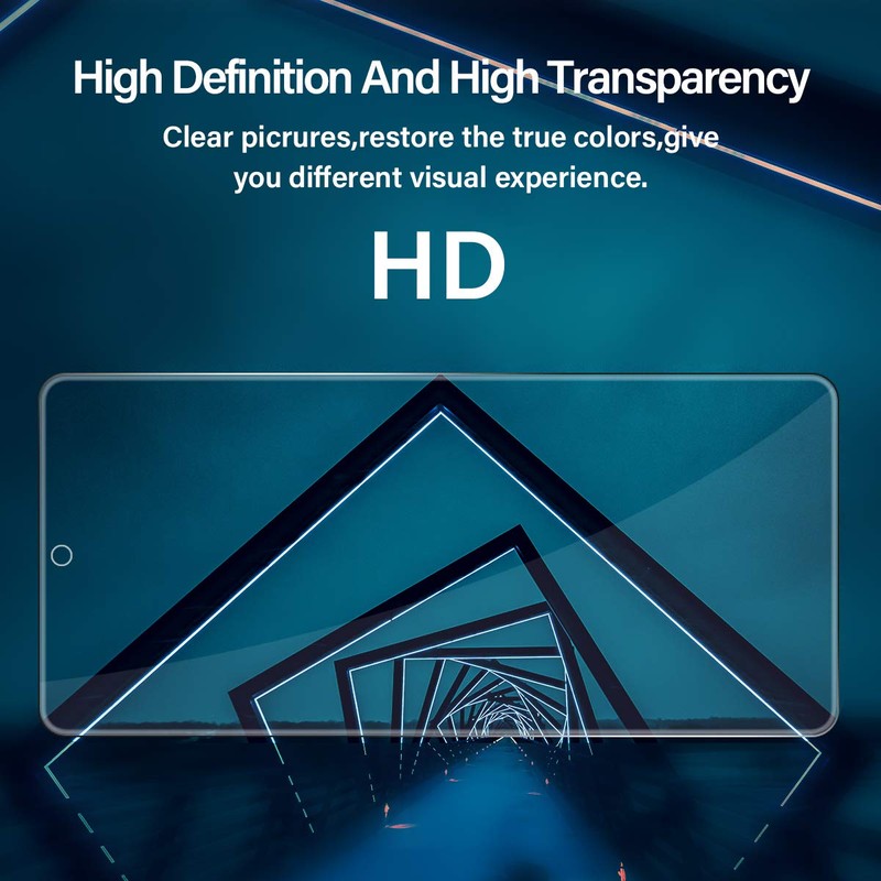 BIGFACE Galaxy S20 FE Tempered Glass Screen Protector + Camera