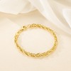 MELELIFE Gold Bracelets for Men & Women Layer Rope Chain