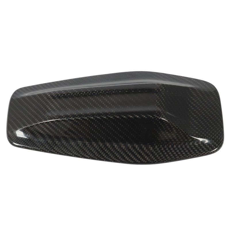 Roof Antenna Cover Glossy Carbon Fiber Protective Decorative Antenna Cover