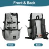 Galatée Dog Carrier Backpack, Portable Adjustable Dog Backpack, Ventilated Pet