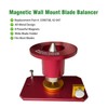 Upgraded Lawn Mower Blade Balancer – Professional Magnetic Wall-Mounted Blade