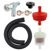 MOTOALL Fuel Gas Tank Grommet Bushing Shut Off Valve Kit