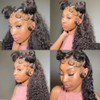 BWDWST Deep Wave Lace Front Wigs Human Hair 13x6 Lace