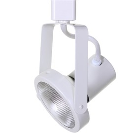 Direct-Lighting PAR30 Gimbal Ring Line Voltage Track Lighting Head White