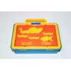 Tupperware Vintage TupperToys Carrying Case & Complete Stencil Art Set