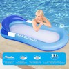 Water Floating Hammock, Inflatable Pool Floats For Adults With Headrest,