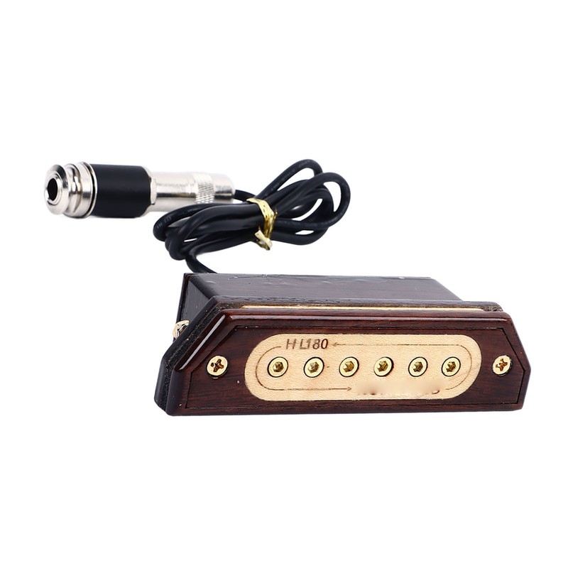 Soundhole Pickup Punching Free Acoustic Guitar Volume Tone Control Instrument