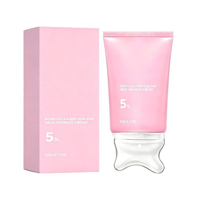 Crema Reafirmante de Cuello con PDRN, Colágeno y Aplicador Gua