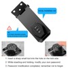 Yuaiosn Letter Box Combination Lock, Password Letter Box Lock, Cam