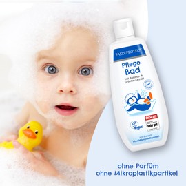 PAEDIPROTECT Baby & Children's Bath Additive 250 ml, without Perfume and Microplastic, Skin-friendly Foam Bath Nourishes and Cleans the Skin, Moisturises and Protection, Wash Gel as a Relaxing Bath