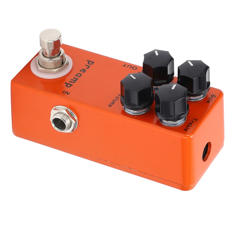 Preamp Guitar Effect Pedal Override B Box True Bypass Instrument