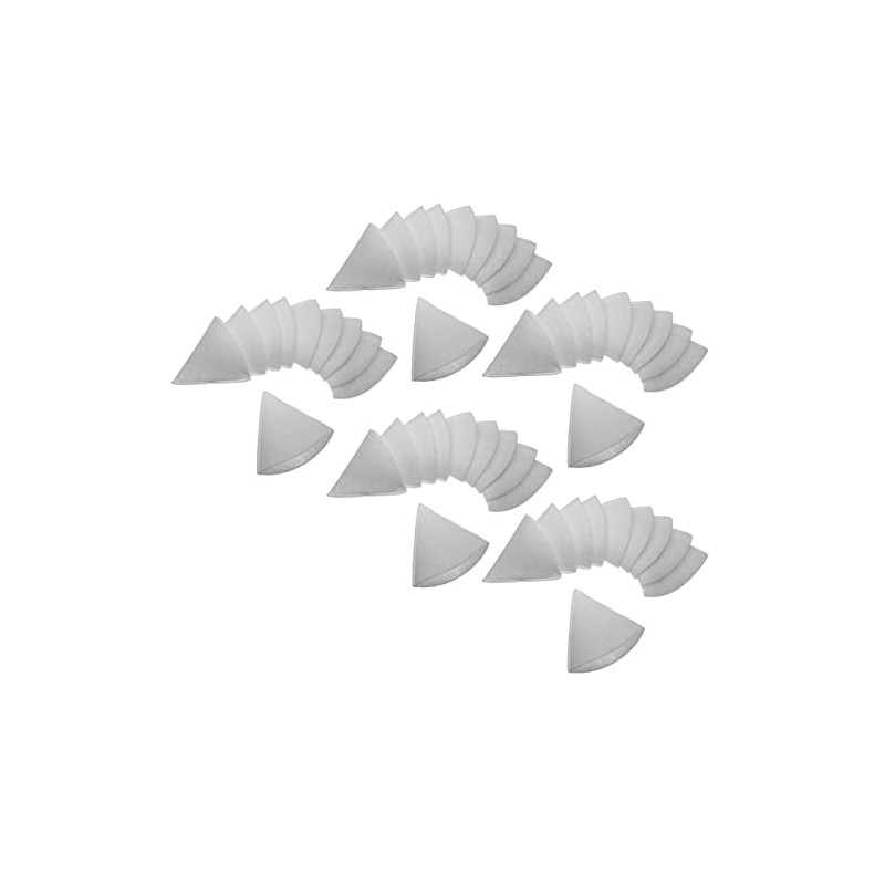 vhbw 50 x Cone Filters Compatible with Zehnder ComfoValve Luna