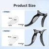FOFALY Eyeglass Nose Pads, Anti Slip Micro-Textured Nose Pads for