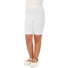 Merry Style MS10-227 Girls' Cotton Short Leggings, White