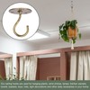 YOKIVE 2 Pcs Ceiling Hanging Hook, Heavy Swag Hook with